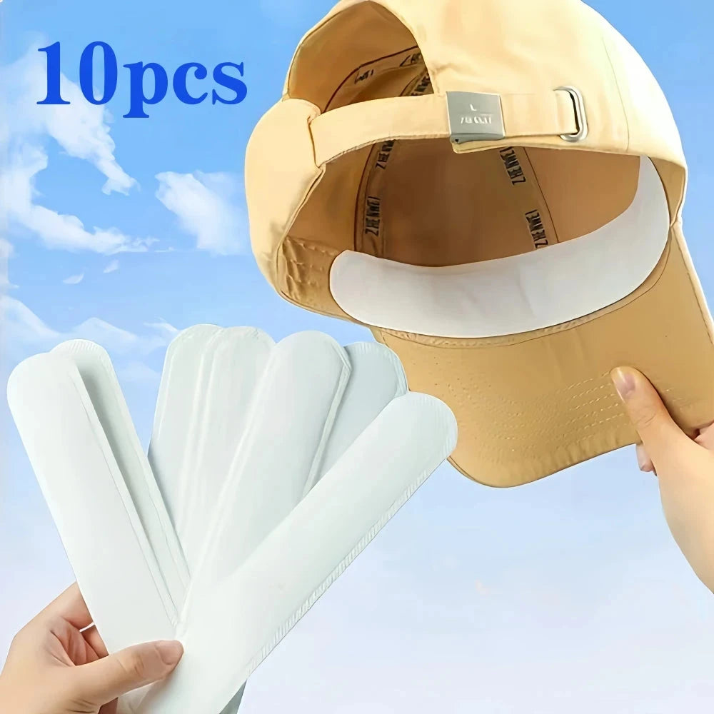 Adhesive Hat Sweat Absorber Visor Liner