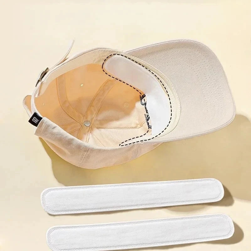 Adhesive Hat Sweat Absorber Visor Liner