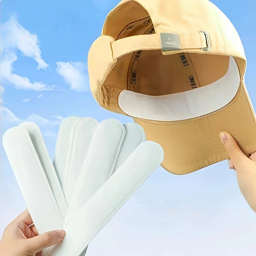 Adhesive Hat Sweat Absorber Visor Liner